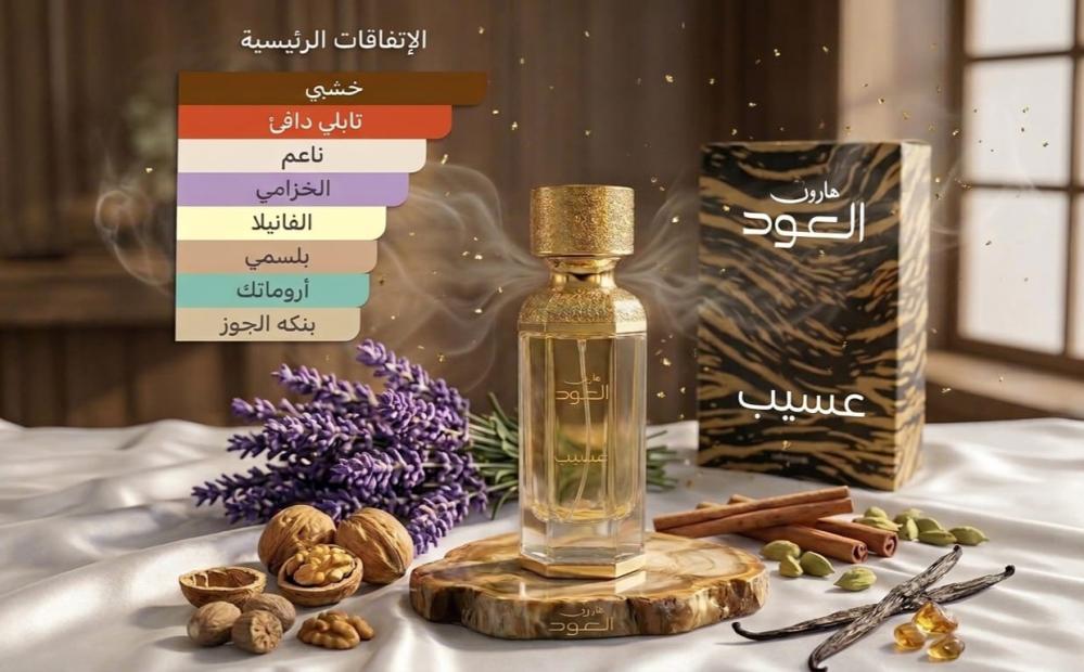 عطر عسيب من هارون | حياكة الدفء والانتعاش - الصورة 2
